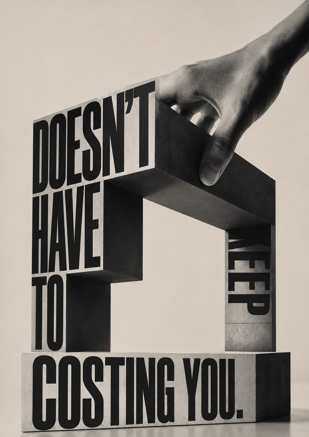 It doesn’t have to keep costing you.